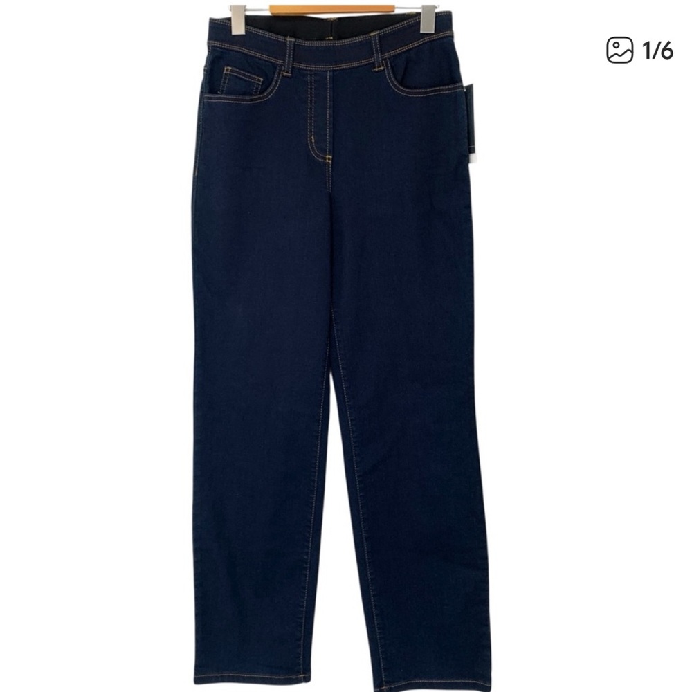 Alia Petite Dark Wash Denim Jeans NWOT